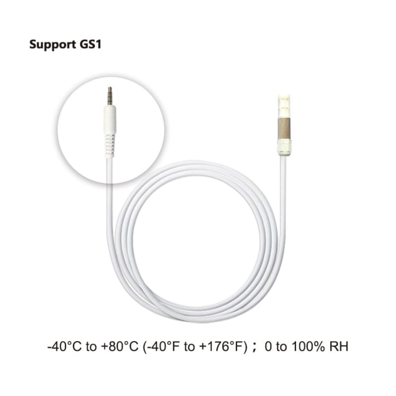 UbiBot Ubibot TH30S-B-3M-R-Audio External 3 Metre Temperature & Humidity Probe for GS1 TH30S-B-3M-R-Audio
