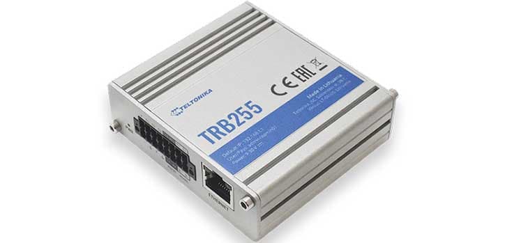 Teltonika Teltonika TRB255 Industrial M2M 4G/LTE Cat-M1/NB-IoT/EGPRS to Serial I/O Cellular Gateway TRB255