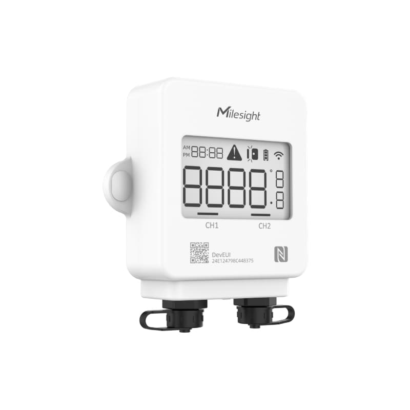 Milesight IoT Milesight TS302-915M LoRaWAN AU915/AS923 Two Channel Temperature Sensor IoT TS302-915M