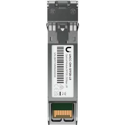 Ubiquiti Ubiquiti 25 Gbps Single-Mode Optical Module, Long Range 10km, SFP28 Compatible Optical Transceiver UACC-OM-SFP28-LR