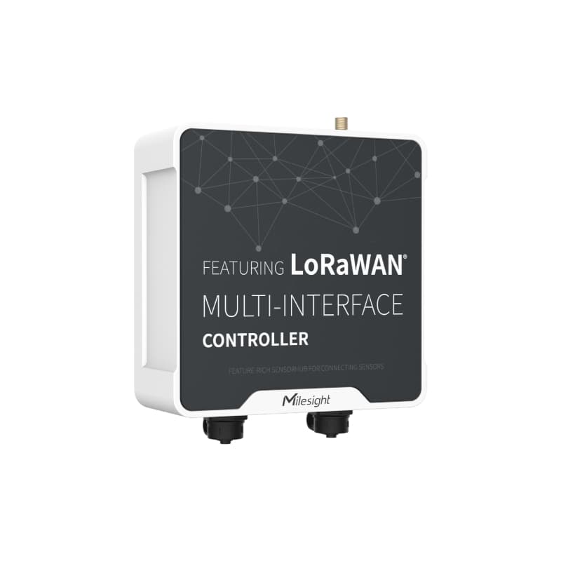 Milesight IoT Milesight UC502-EA AU915/AS923 LoraWan IoT Controller with External Antenna Connectors and GPIO/AI/RS232/RS485/SDI12 UC502-915M-EA