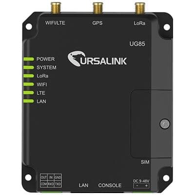 Milesight IoT Ursalink Indoor EU868 LoRaWAN Base Station with GPS, Wi-Fi and PoE support UG85-W-G-P-868