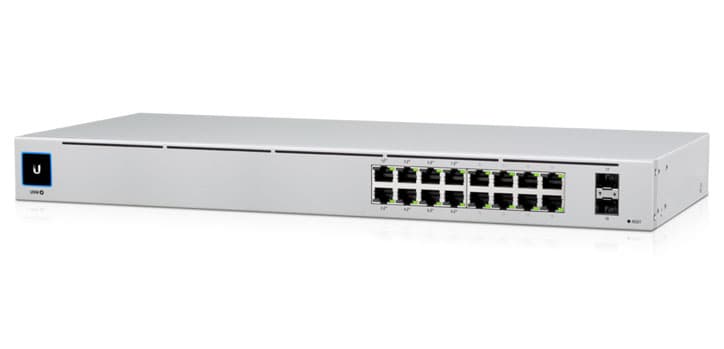 Ubiquiti Ubiquiti UniFiSwitch Gen2 16 Port Gigabit Managed PoE Switch with SFP USW-16-POE