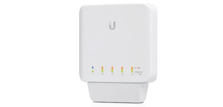 Ubiquiti Ubiquiti UniFi Indoor/Outdoor 5 Port Gigabit Switch with PoE support USW-Flex