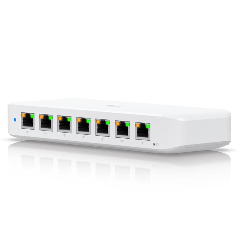 Ubiquiti Ubiquiti UniFi Ultra 52W Compact 8-port, Layer 2 GbE PoE switch with versatile mounting options USW-ULTRA-60W