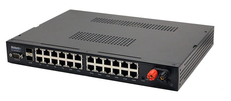 Netonix Netonix 26 Port 500W DC Powered Managed PoE Switch WS-26-500-DC