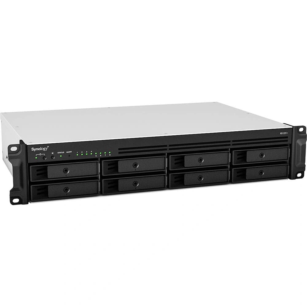 RTGWD Synology RS1221+ 2U Rack 8 Bay NAS RTG (96Tb) 8x WD 12Tb Red SS337-81296R