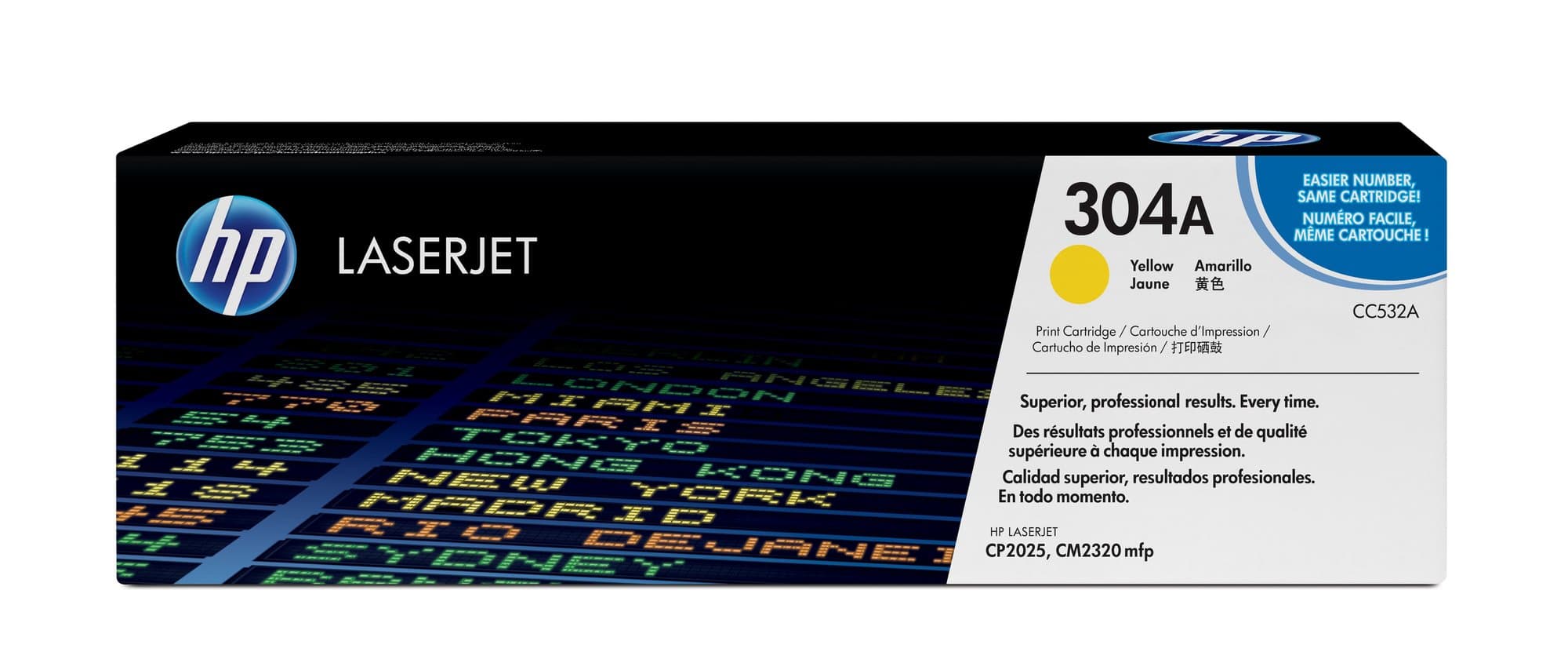 HP HP 304A YELLOW LJ TONER CART CC532A 1005182