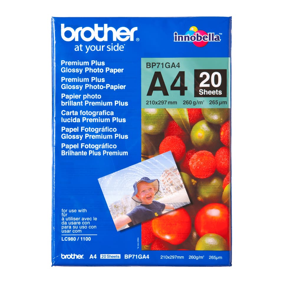 BROTHER BROTHER BP-71GA Glossy A4 (20 sheets) 1021811