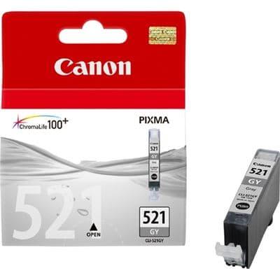 CANON CANON CLI521GY GREY INK TANK MP980 990 1083971