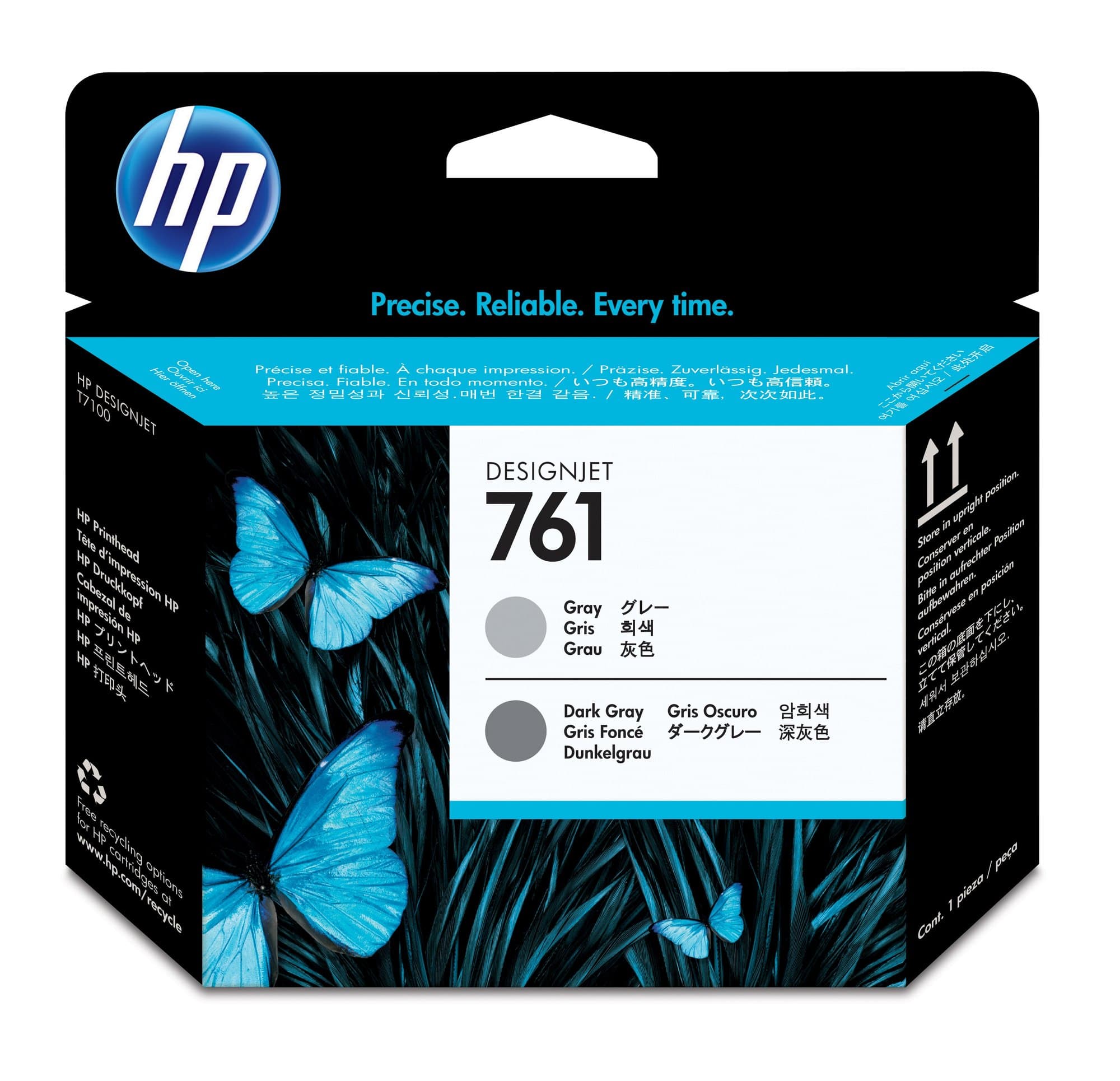 HP HP 761 Grey/Dark Grey Inkjet Printhead 1441695