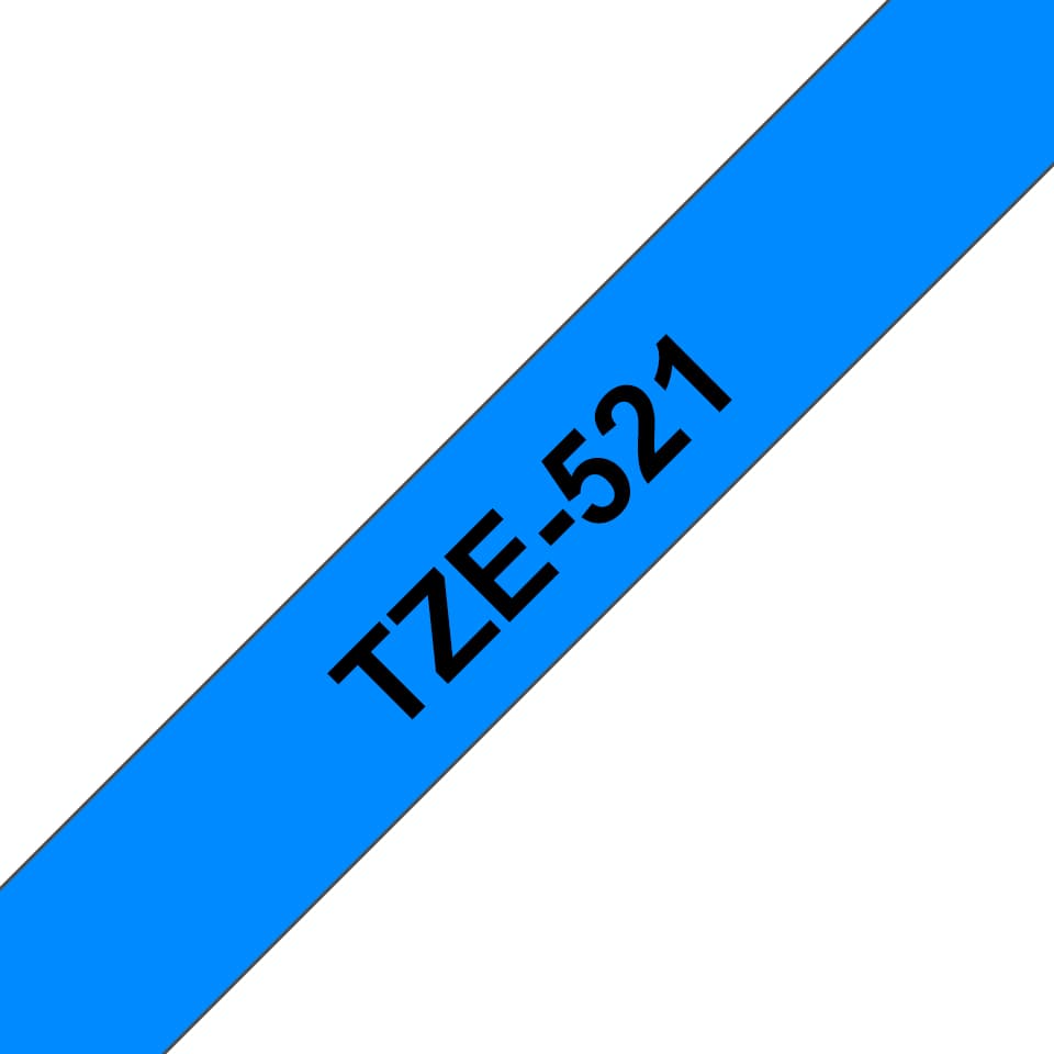 BROTHER BROTHER TZe521 9mm x 8m Standard laminated Black 1536065