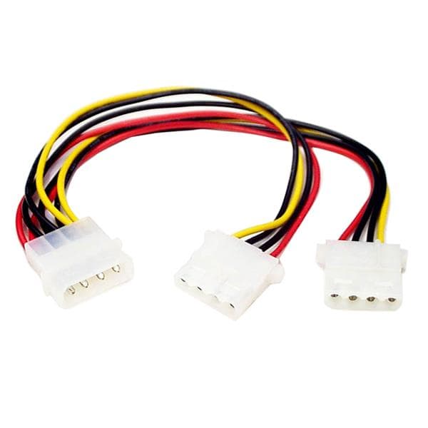 StarTech.com StarTech.com LP4 to 2x LP4 Power Y Cable 1590455
