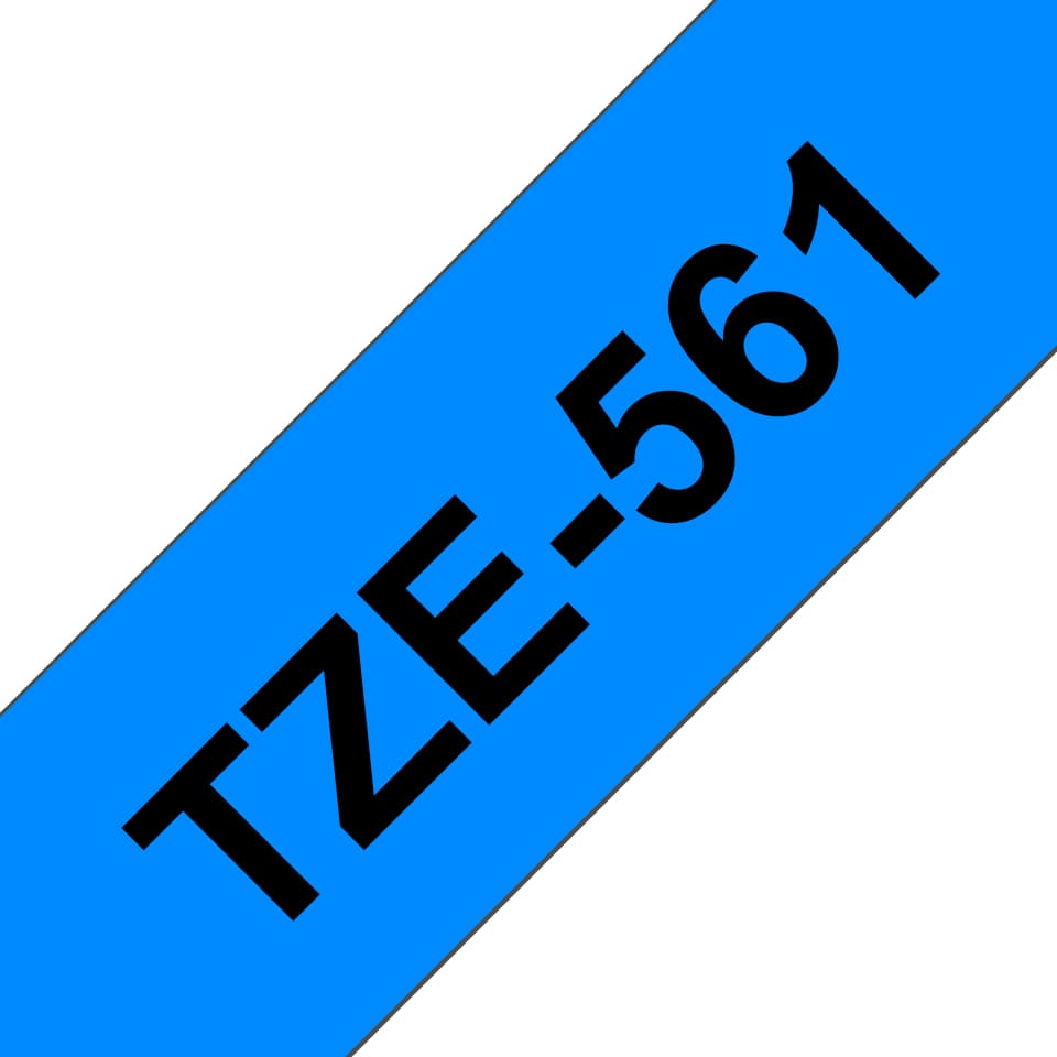 BROTHER BROTHER TZE561 Black on Blue 36mm standard Lamin 1711182