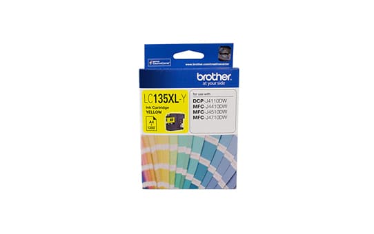 BROTHER BROTHER LC135XLY : Ink cartridge Yellow 2320659