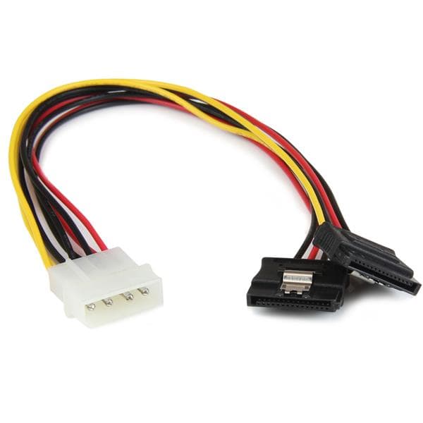 StarTech.com StarTech.com 12 LP4 to 2x latching SATA Y Cable 2334855
