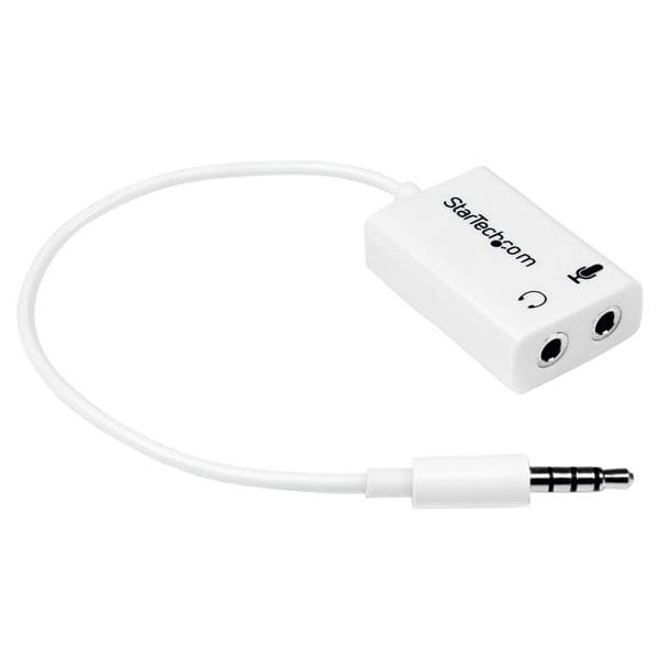 StarTech.com StarTech.com Headset Splitter 4 Pin to 2x 3 Position 2536925