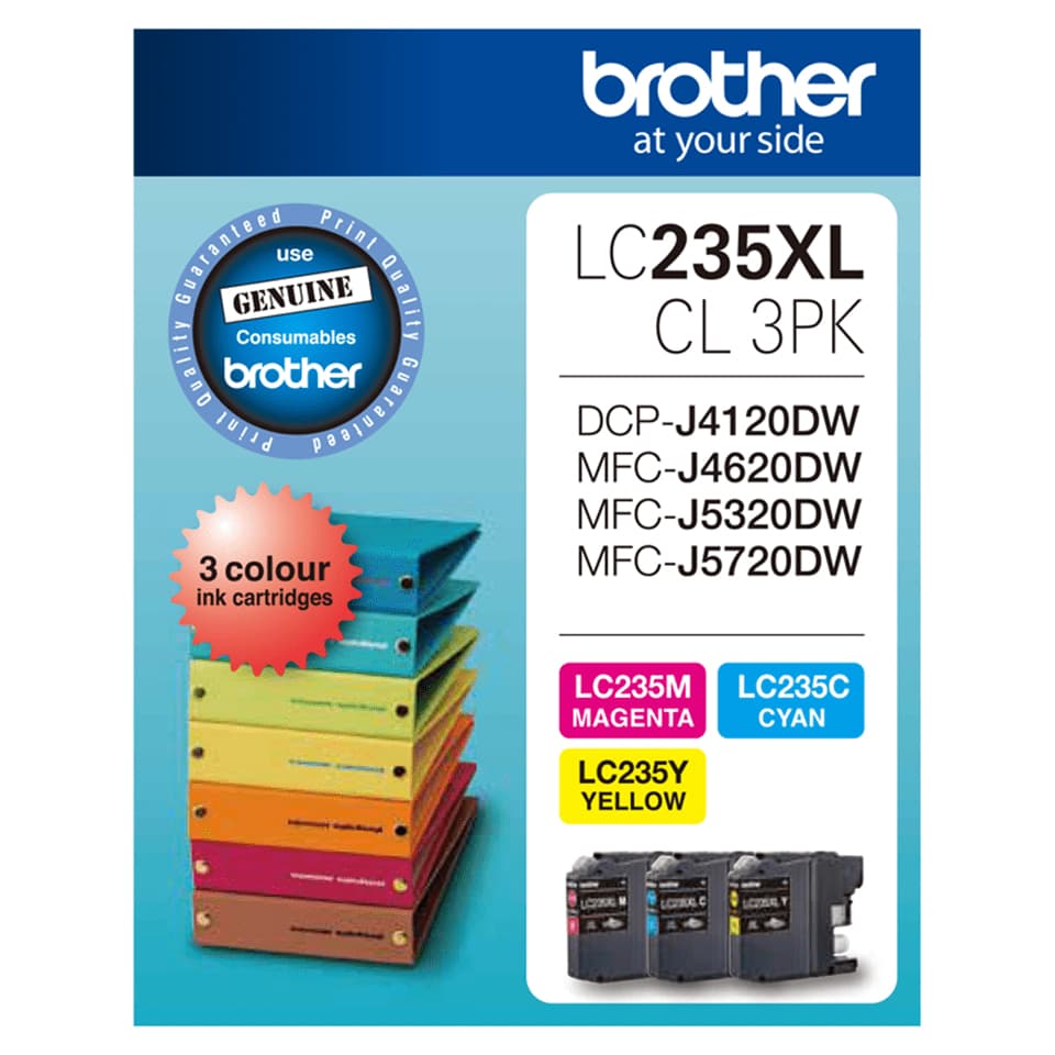BROTHER BROTHER LC235XLCL3PK 3 pack Ink cartridge 2770240