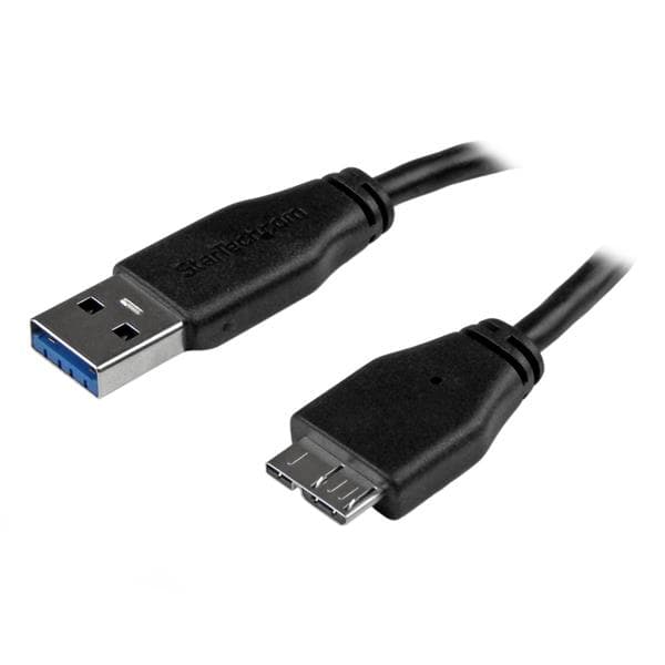 StarTech.com StarTech.com 15cm 6in Slim USB3.0 Micro B Cable 2771223