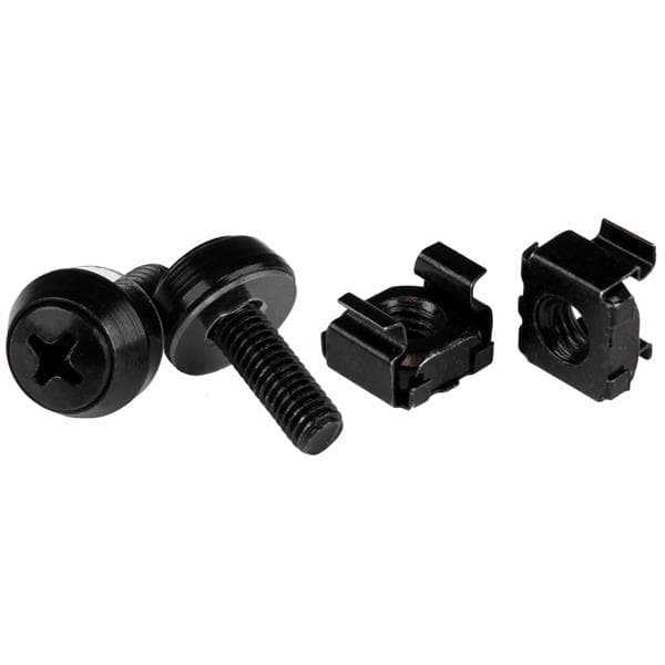 StarTech.com StarTech.com M5 SCREWS CAGE NUTS - 100 PACK BLACK 3101140