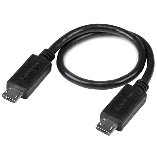 StarTech.com StarTech.com 8in Micro USB to Micro USB OTG Cable M/M 3131591