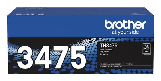 BROTHER BROTHER TN3475 20000 PAGE TONER 3255735