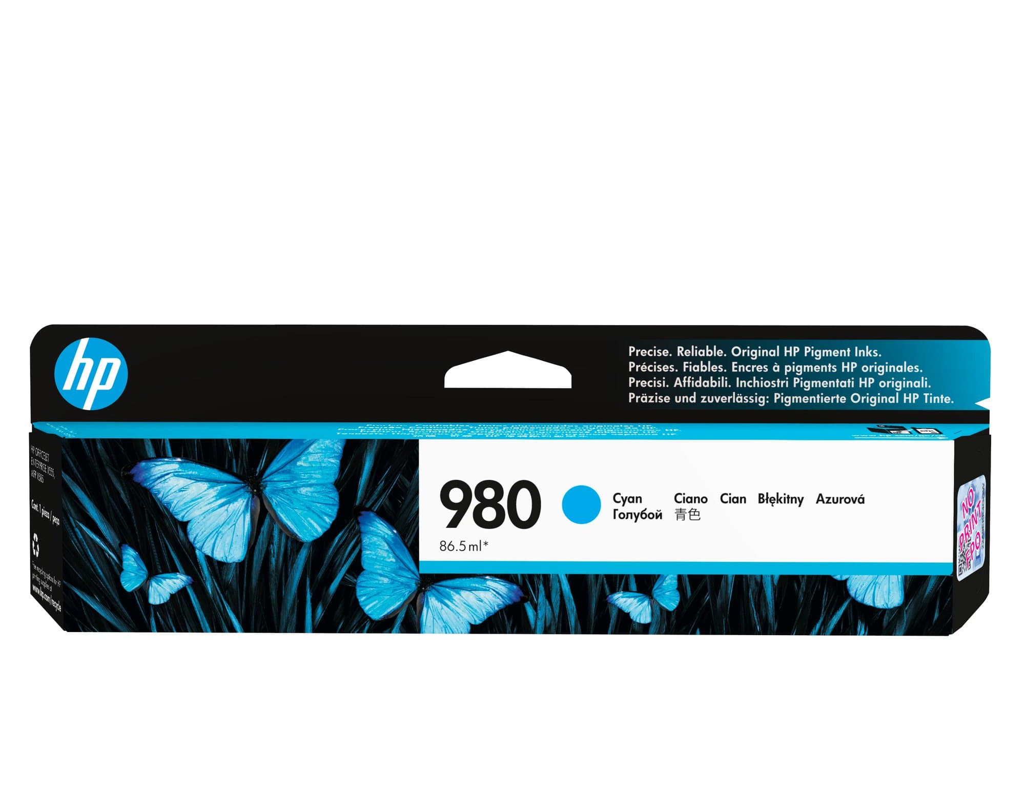 HP HP 980 CYAN INK CART D8J07A 3331119