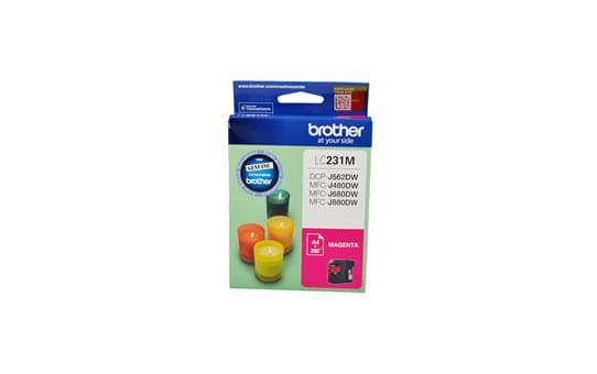 BROTHER BROTHER LC231M INK CARTRIDGE MAGENTA 3391086
