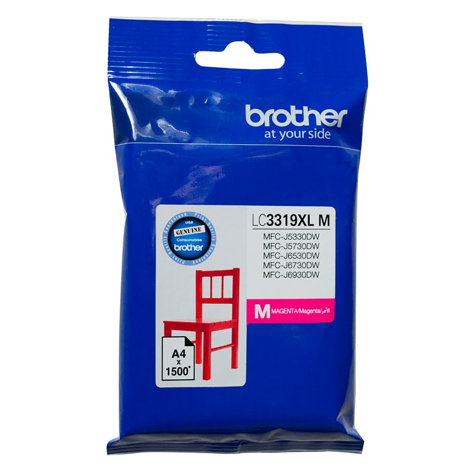 BROTHER BROTHER LC3319XLM HIGH YIELD MAGENTA 1500 PAGES 3517270