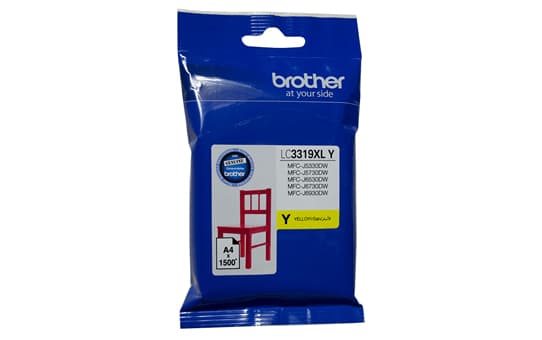 BROTHER BROTHER LC3319XLY HIGH YIELD YELLOW 1500 PAGES 3517271