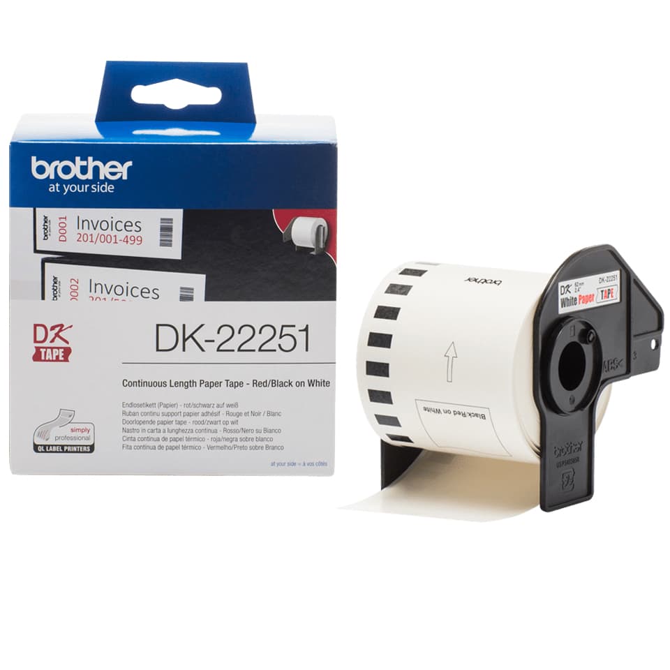 BROTHER BROTHER DK-22251 Continuous Paper tape 62mm 3536277