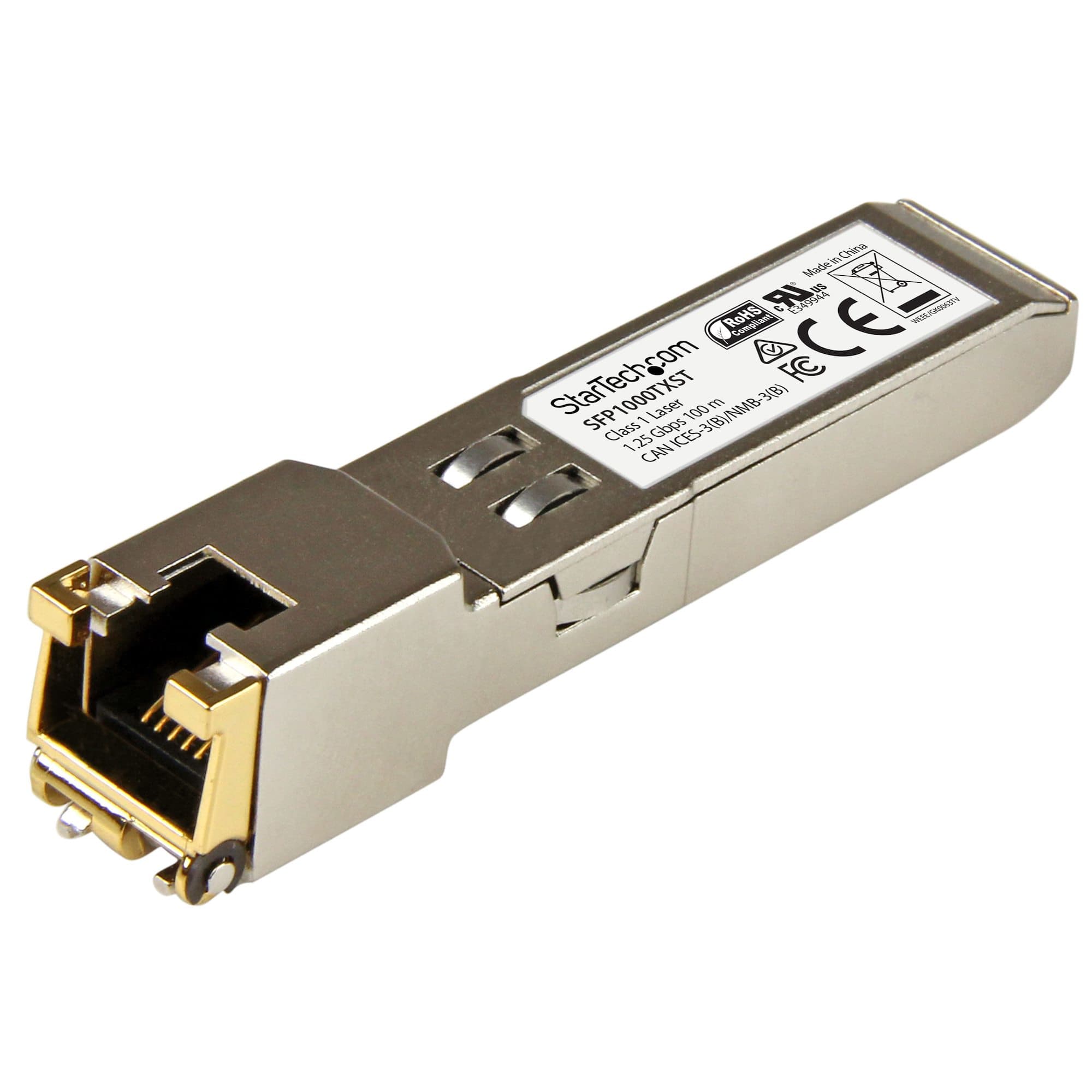 StarTech.com StarTech.com MSA Compliant 1000Base-TX SFP - Copper 3715534