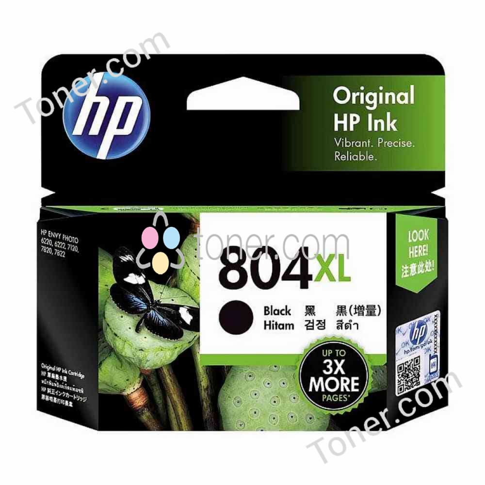 HP HP 804XL BLACK ORIGINAL INK CARTRIDGE 3729455