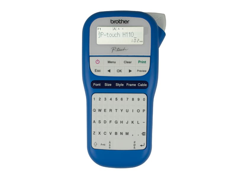 BROTHER BROTHER PTH110BW PTOUCH LABEL MAKER BLUE/WHITE 4039375