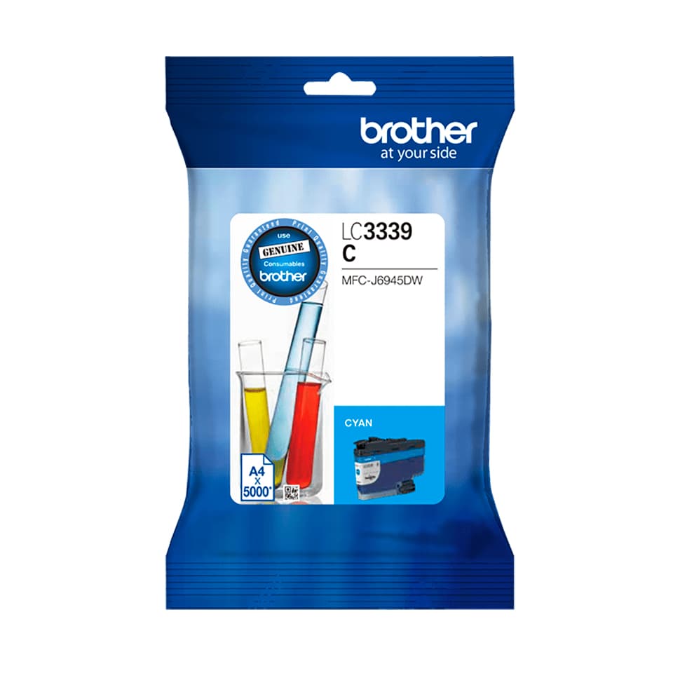 BROTHER BROTHER LC3339XLC XXL CYAN HIGH YIELD INK CART 4313048