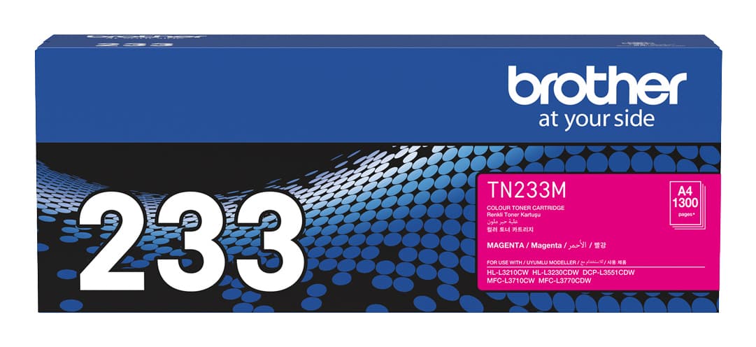 BROTHER BROTHER TN233M MAGENTA LASER TONER 4331098