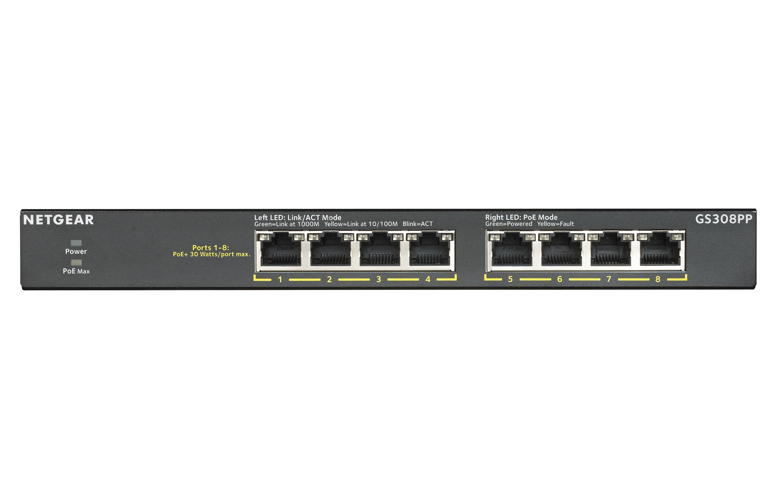 NETGEAR NETGEAR SOHO GS308PP-100AJS 4937350