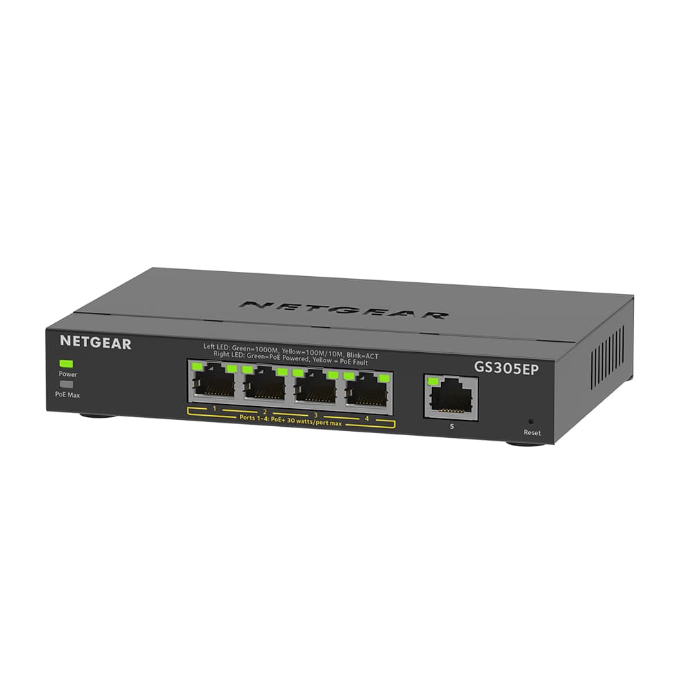 NETGEAR NETGEAR SOHO 5 PORT POE GB SMRT MNGD PLUS SWTCH 5117272
