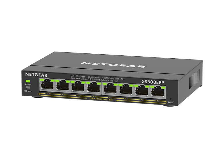 NETGEAR NETGEAR SOHO 8 PORT POE HP GB SMRT MGD PLUS SWTC 5117636