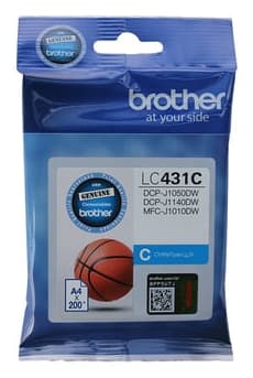 BROTHER BROTHER LC431C CYAN INK 5315201