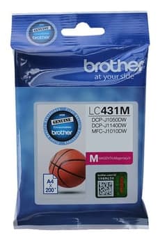 BROTHER BROTHER LC431M MAGENTA INK 5315202