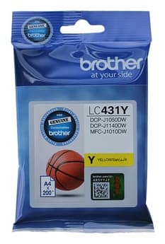 BROTHER BROTHER LC431Y YELLOW INK 5315257