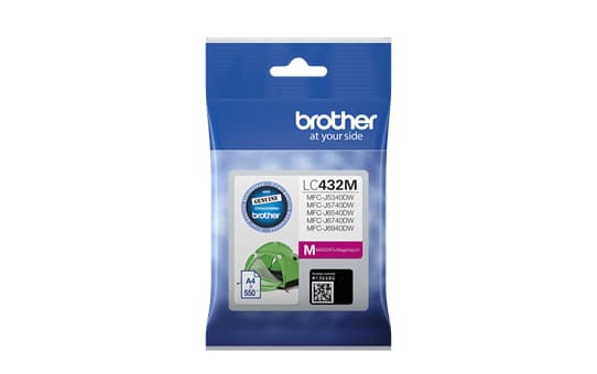 BROTHER BROTHER LC432M MAGENTA INK CARTRIDGE 5510191