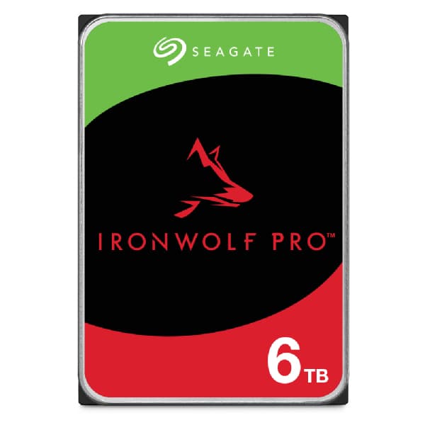 SEAGATE SEAGATE IRONWOLF PRO 6TB SATA 3.5IN 7200RPM NAS 5618858