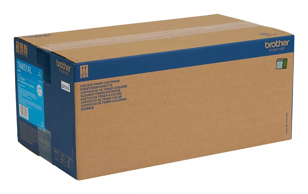 BROTHER BROTHER TN851XLC XL CYAN TONER CARTRIDGE 5684380