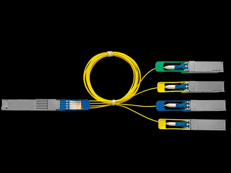 ARUBA Aruba 400G Q-DD to 4xQSFP56 100G 50m AOC 5706723