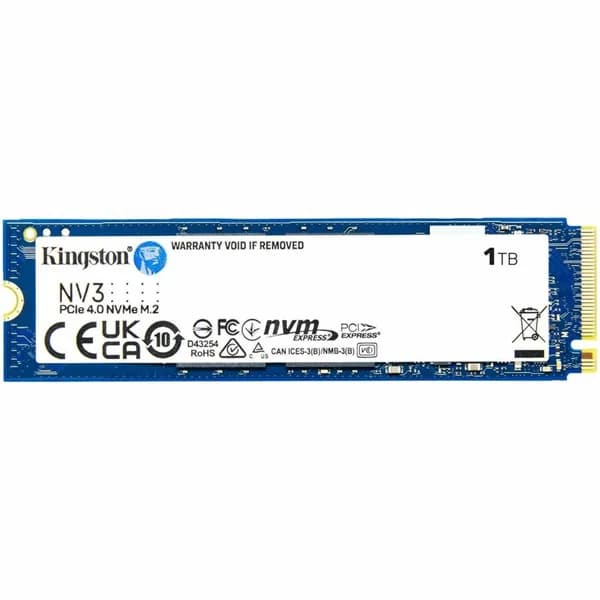 Kingston 1000G NV3 M.2 2280 PCIE 4.0 NVME SSD 6298456