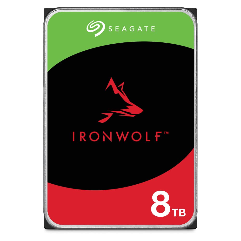 SEAGATE SEAGATE IRONWOLF 8TB NAS 3.5IN 5400RPM 6GB/S SAT 6588752