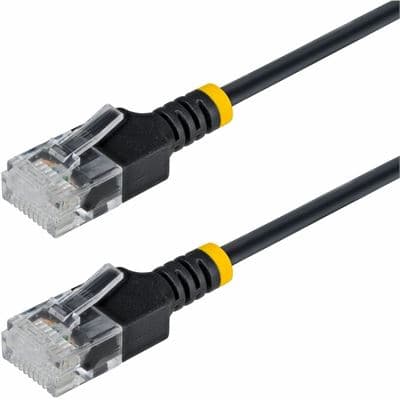 StarTech.com 4m Black Ultra Slim CAT6a Cable 6839612