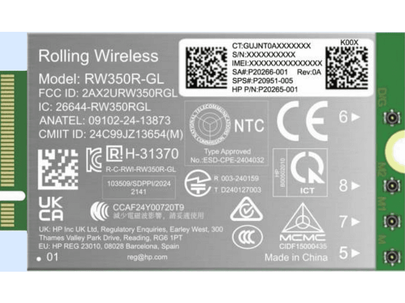 HP 4G LTE-AP (Cat 19) WWAN 6870946